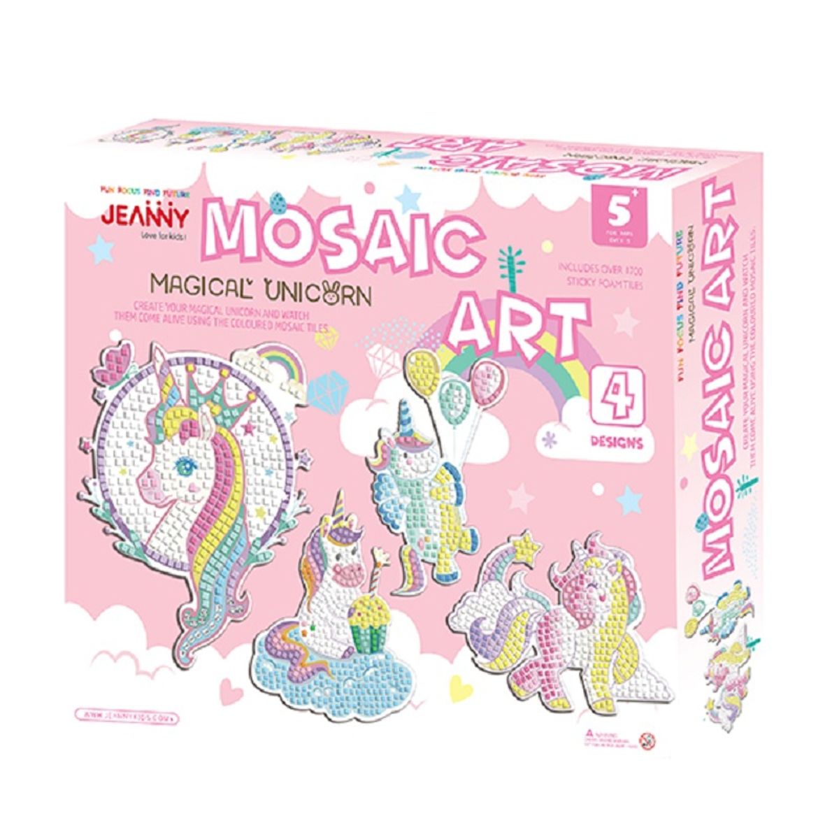 JEANNY - Kit Mosaico de Unicornios