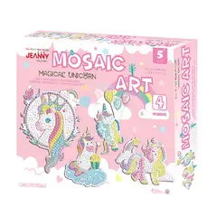 JEANNY - Kit Mosaico de Unicornios
