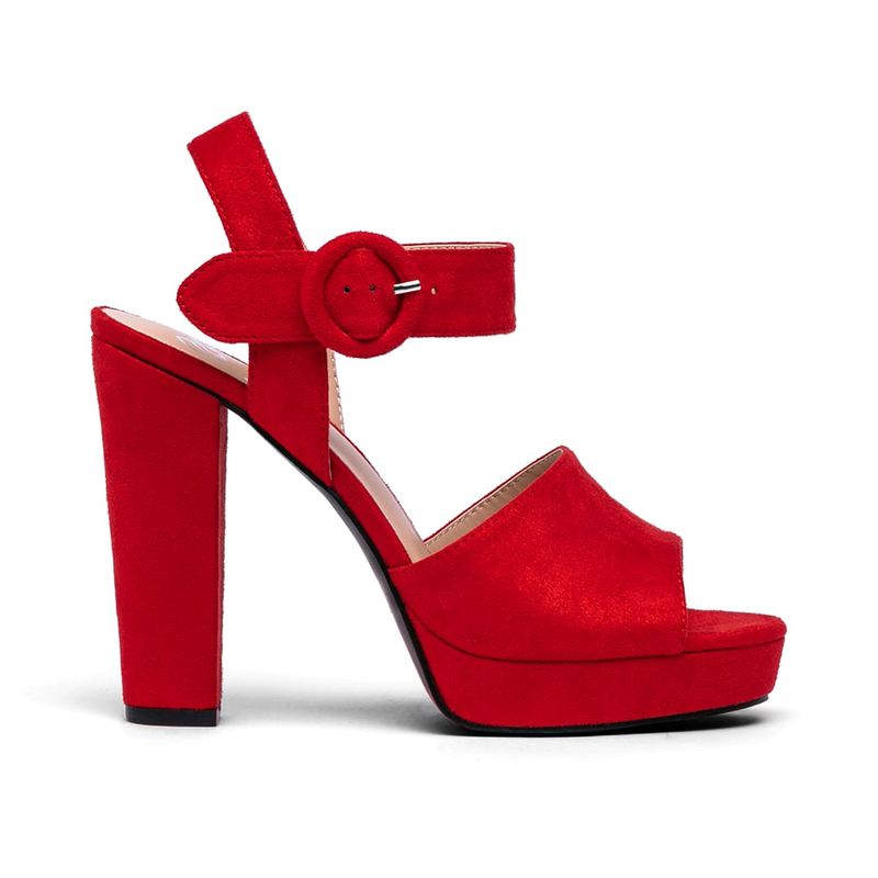 WEIDE - Sandalia Fiesta Mujer Elia Rojo Weide