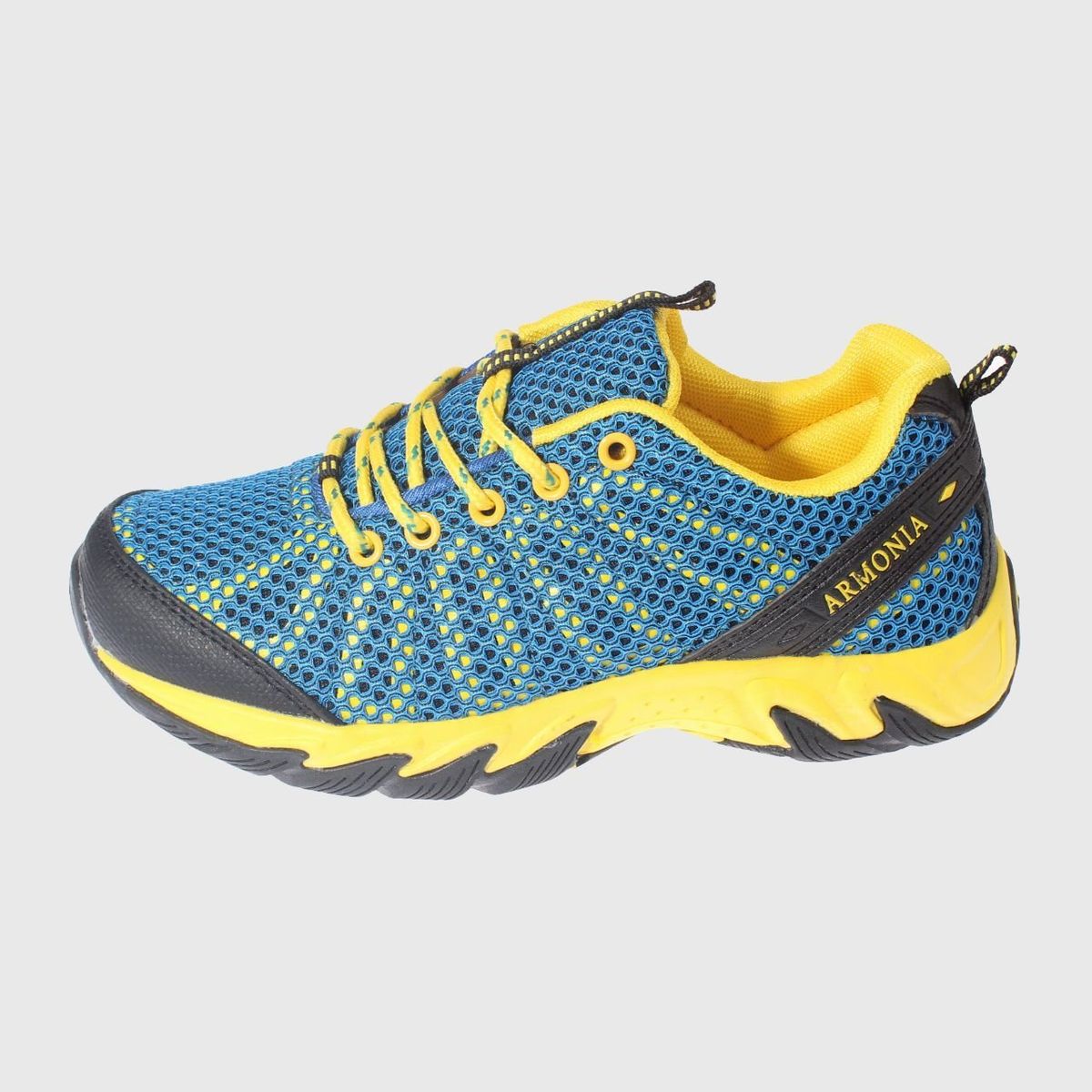 VIA FRANCA - Zapatilla Casual Para Hombre Color Azul/amarillo