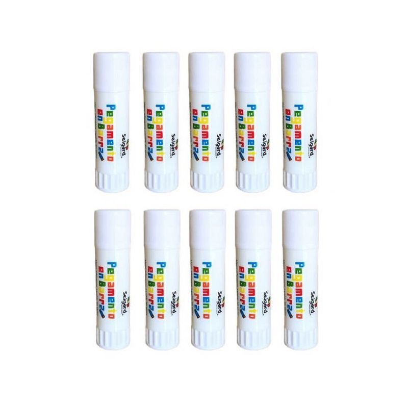 SEIGARD - Set De 10 Pegamentos En Barra 21 gr S2105-10