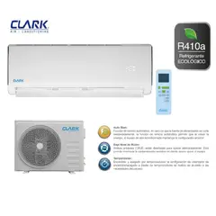 CLARK - Aire acondicionado tipo split muro de 18000 btu