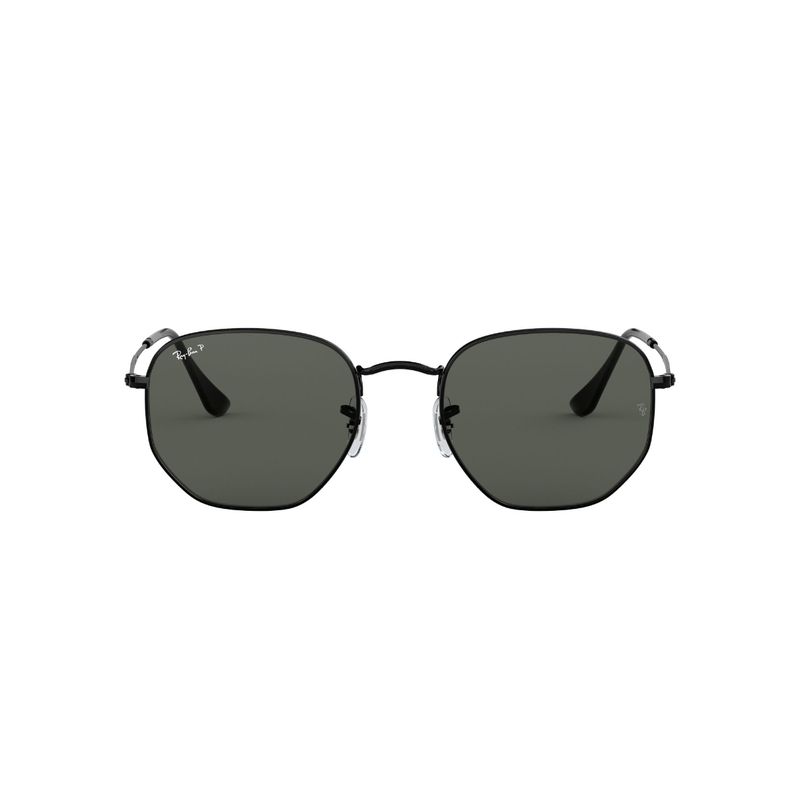 RAY BAN - Lentes de Sol Hexagonal Negro Polarizados