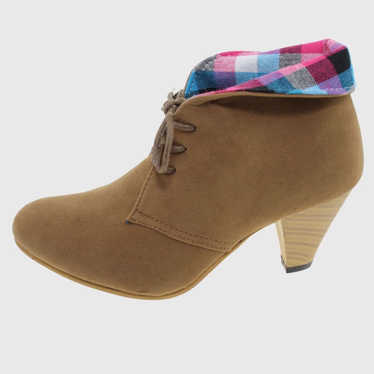 VIA FRANCA - Botin Casual Para Mujer Color Taupe