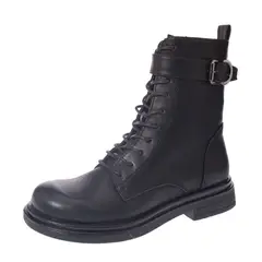 VIA FRANCA - Botin Urbanio Para Mujer Color Negro