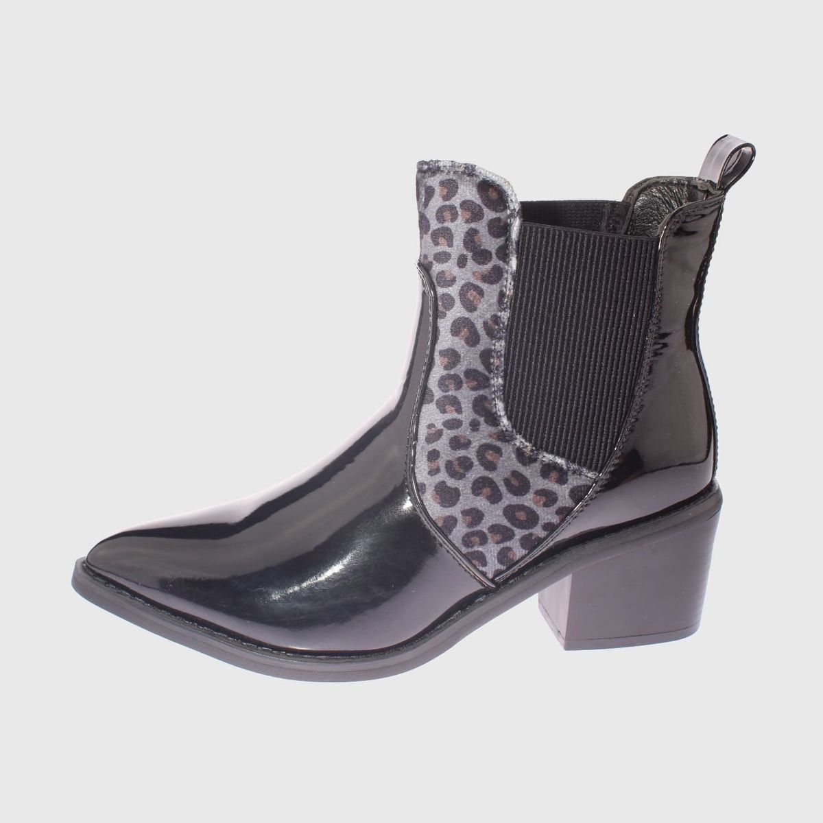 VIA FRANCA - Botin Urbanio Para Mujer Color Negro