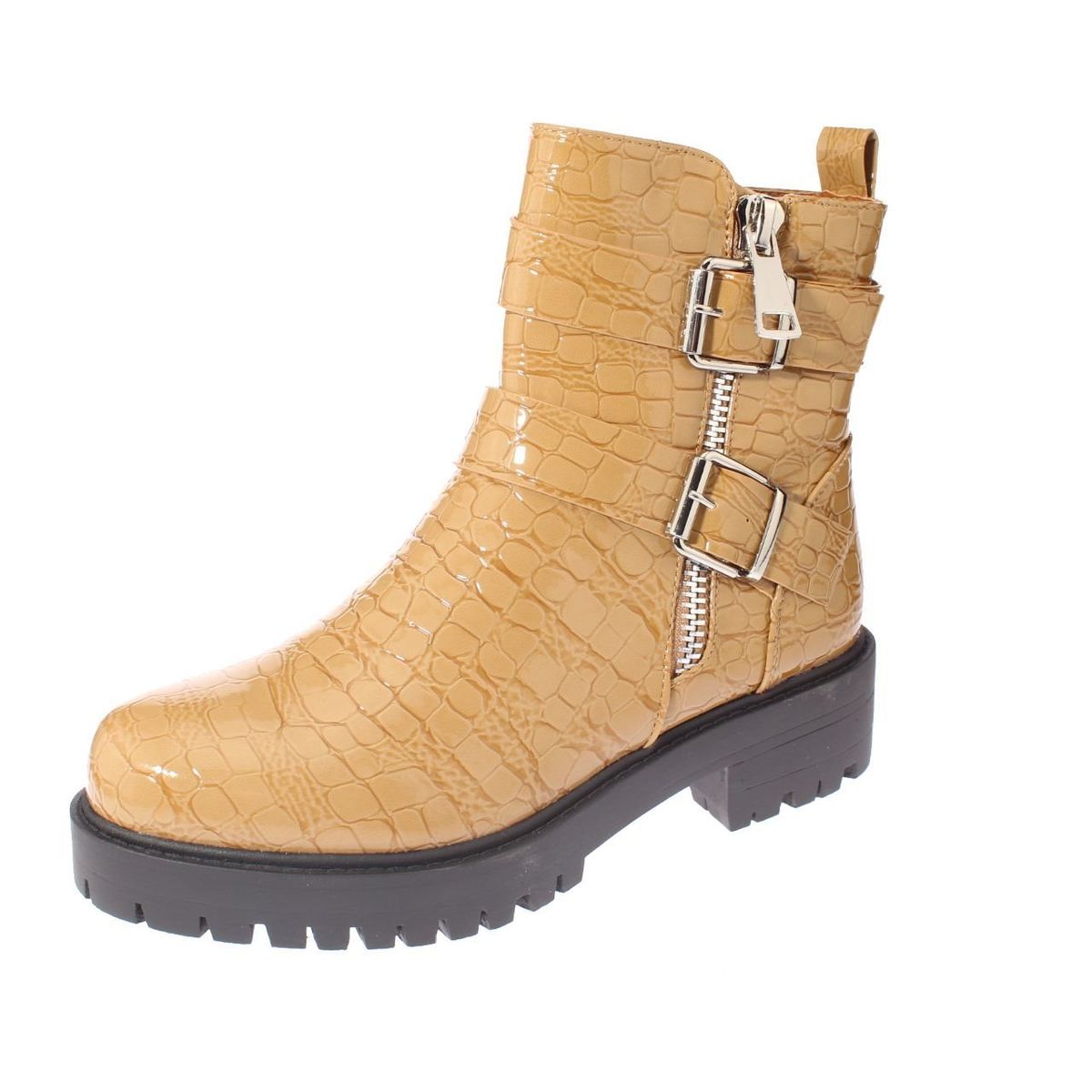 VIA FRANCA - Botin Urbanio Para Mujer Color Camel