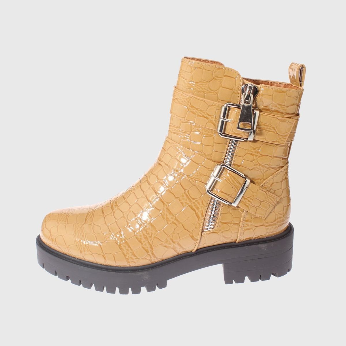 VIA FRANCA - Botin Urbanio Para Mujer Color Camel