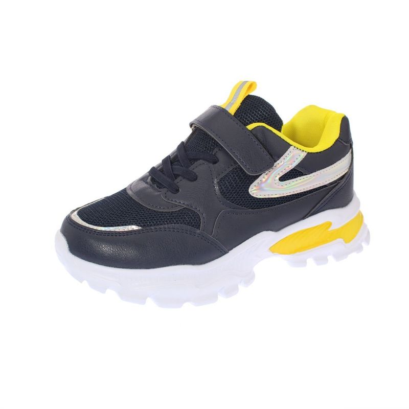 VIA FRANCA - Zapatilla Casual Para Niño Color Azul/amarillo