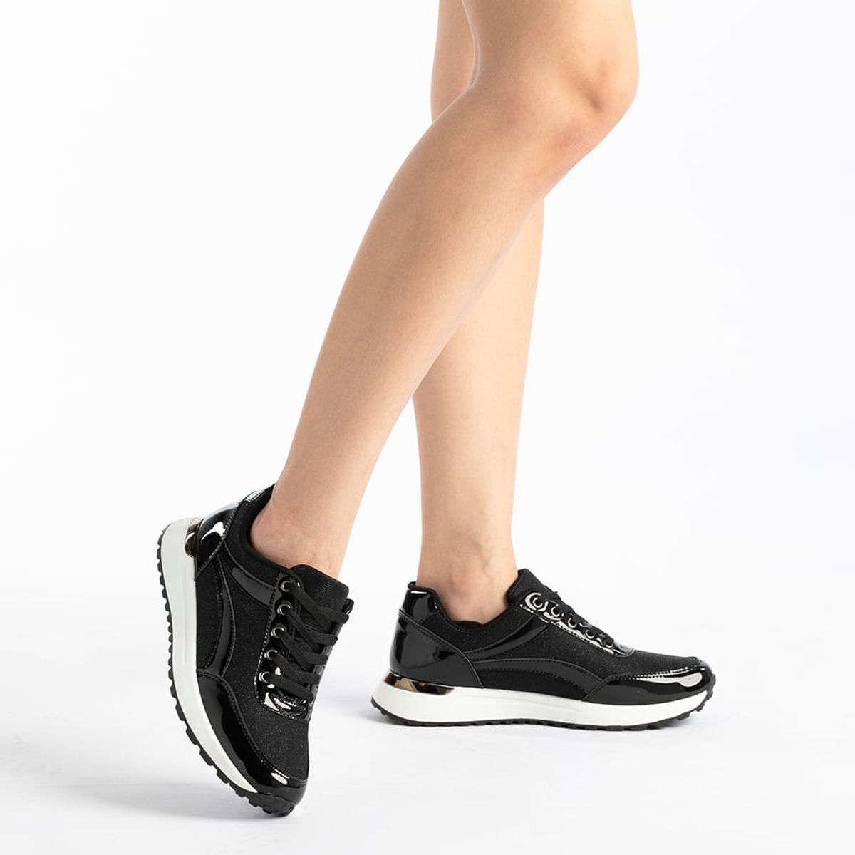 WEIDE - Zapatilla  Mujer Enriqueta Negro Weide