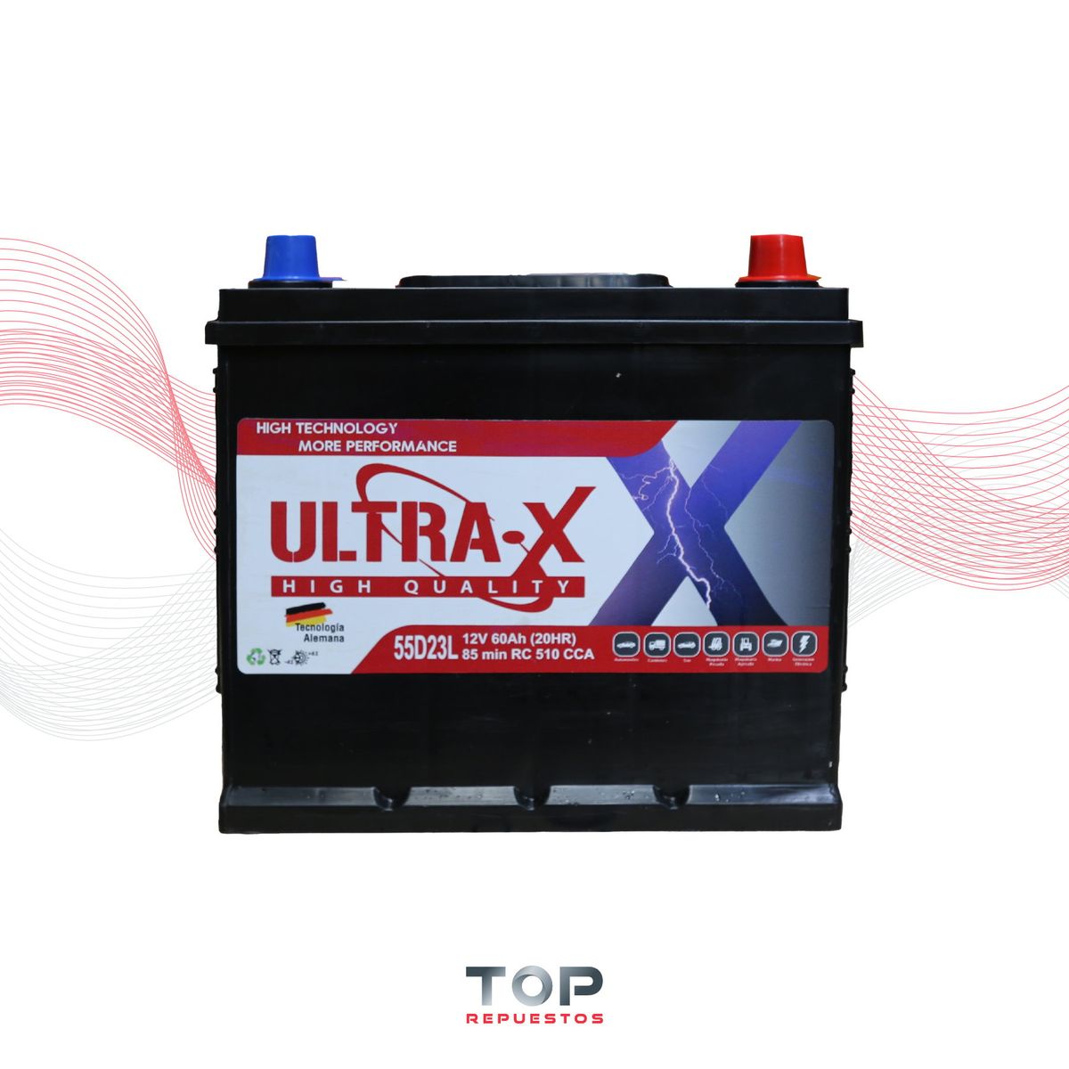 GENERICO - Bateria De Auto Ultra-x Mazda Mpv 88/00