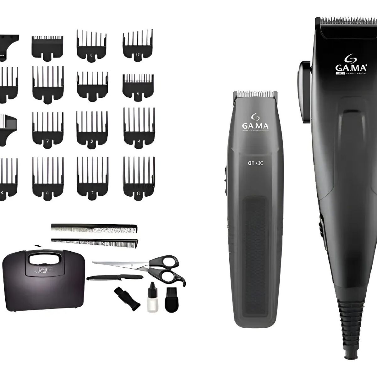 GAMA - Set Cortadoras De Pelo Con 29 Piezas Ga.ma Power Pack 29