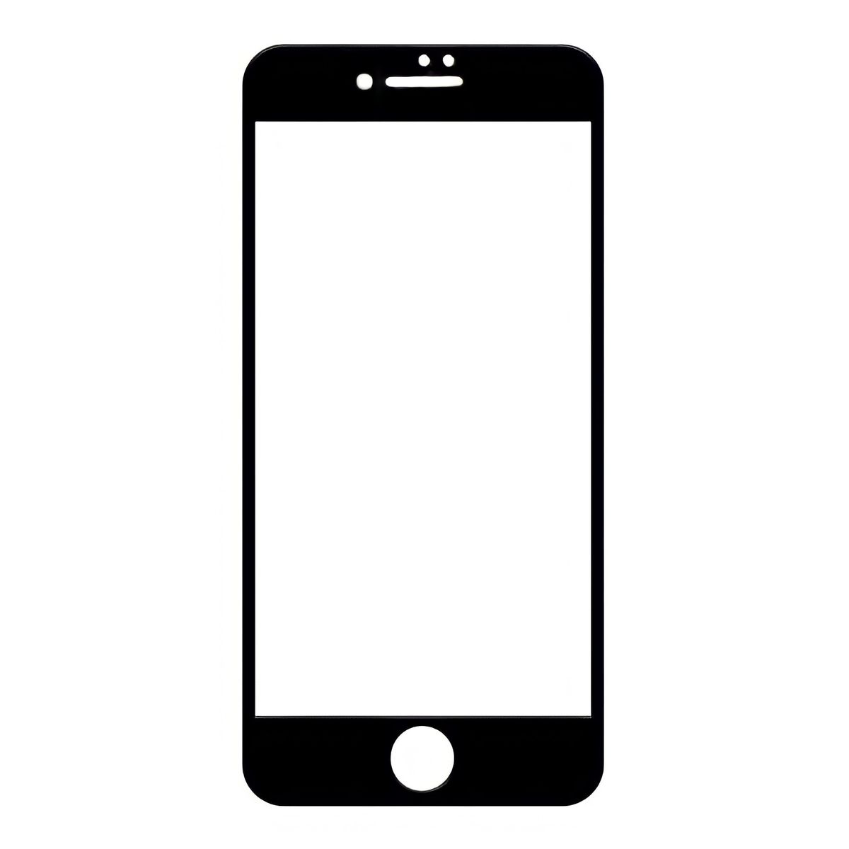 GENERICO - Lamina Vidrio Templado Completa Para iPhone 7 y 8