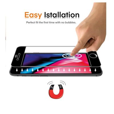 Imagen 2 del producto Lamina Vidrio Templado Completa Para iPhone 7 y 8