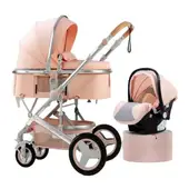 LUBABYCAS - Coche Cuna Con Silla Nido Y Accesorios
