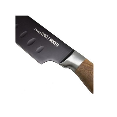 Imagen 2 del producto Cuchillo Santoku 5.5 - Café