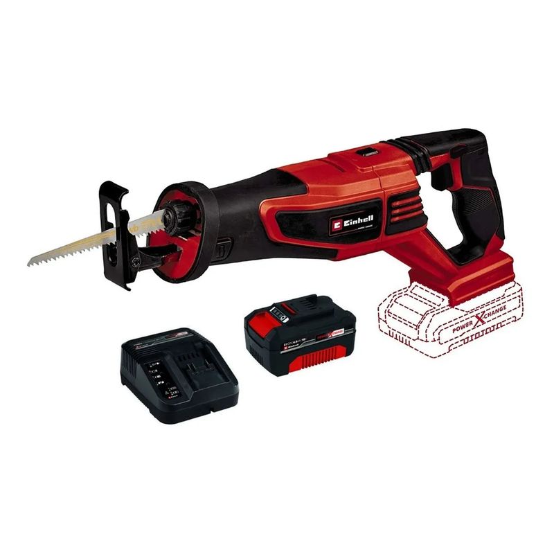 EINHELL - SIERRA SABLE INALAMBRICA 18V BATERIA + CARGADOR EINHELL 4326310