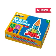 ADETEC - BLOQUES MAGNÉTICOS DIDÁCTICOS 40 PIEZAS - 732
