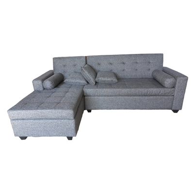 Imagen 2 del producto SECCIONAL LINO LATINA IZQUIERDO GRIS OSCURO.