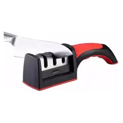 GENERICO - Afilador Amolador 3 En 1 Cuchillo Tijera Antideslizante Pro