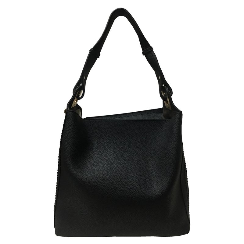 TODOPIEL - Cartera Ecocuero Mujer Negro Todopiel