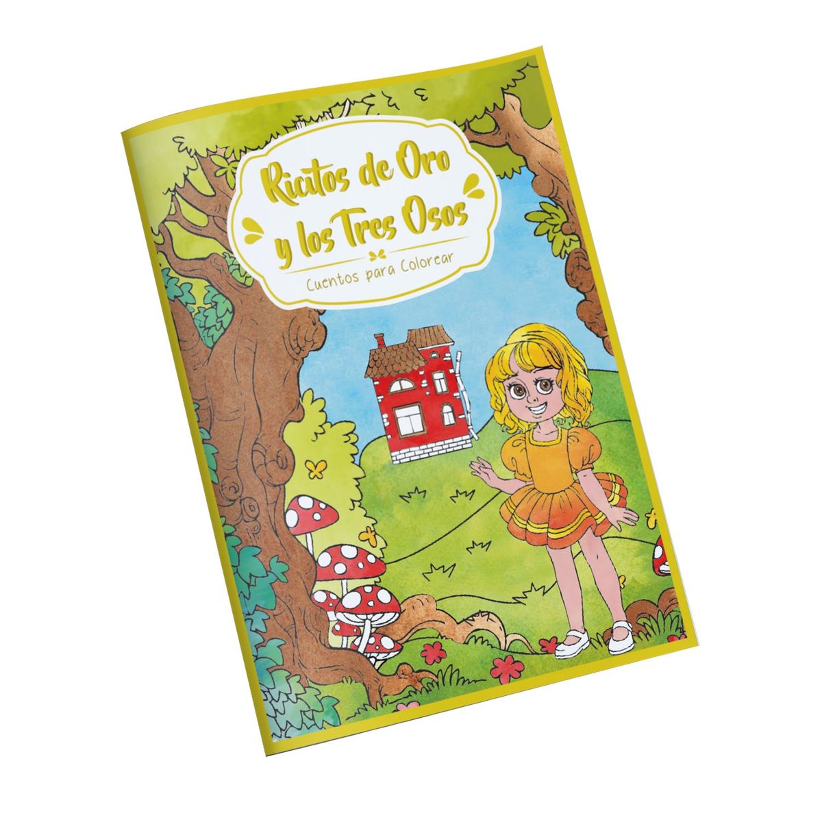 ART AND CRAFT - Cuento para colorear Ricitos de Oro