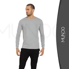 MUNDO INSUMO - Poleras De Algodón Manga Larga Para Estampar
