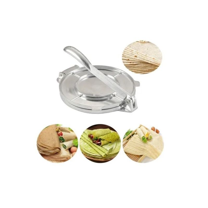 OFERTABKN - Prensa Para Tortillas 8 Pulgadas Cocina Acero Inoxidable