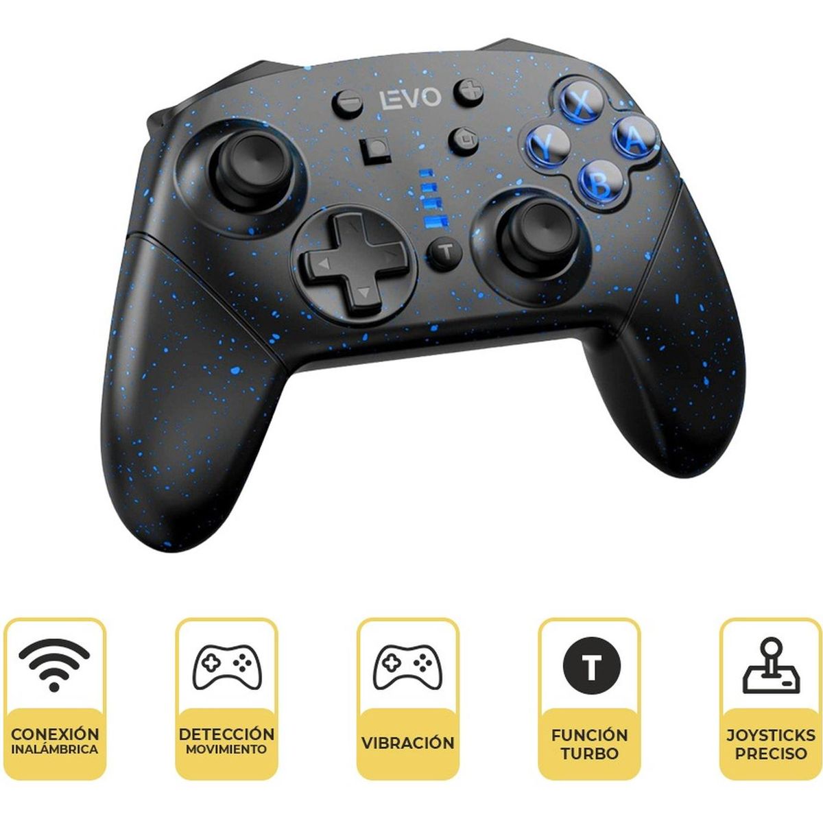 LEVO - Control Gamer Inalámbrico PC Levo