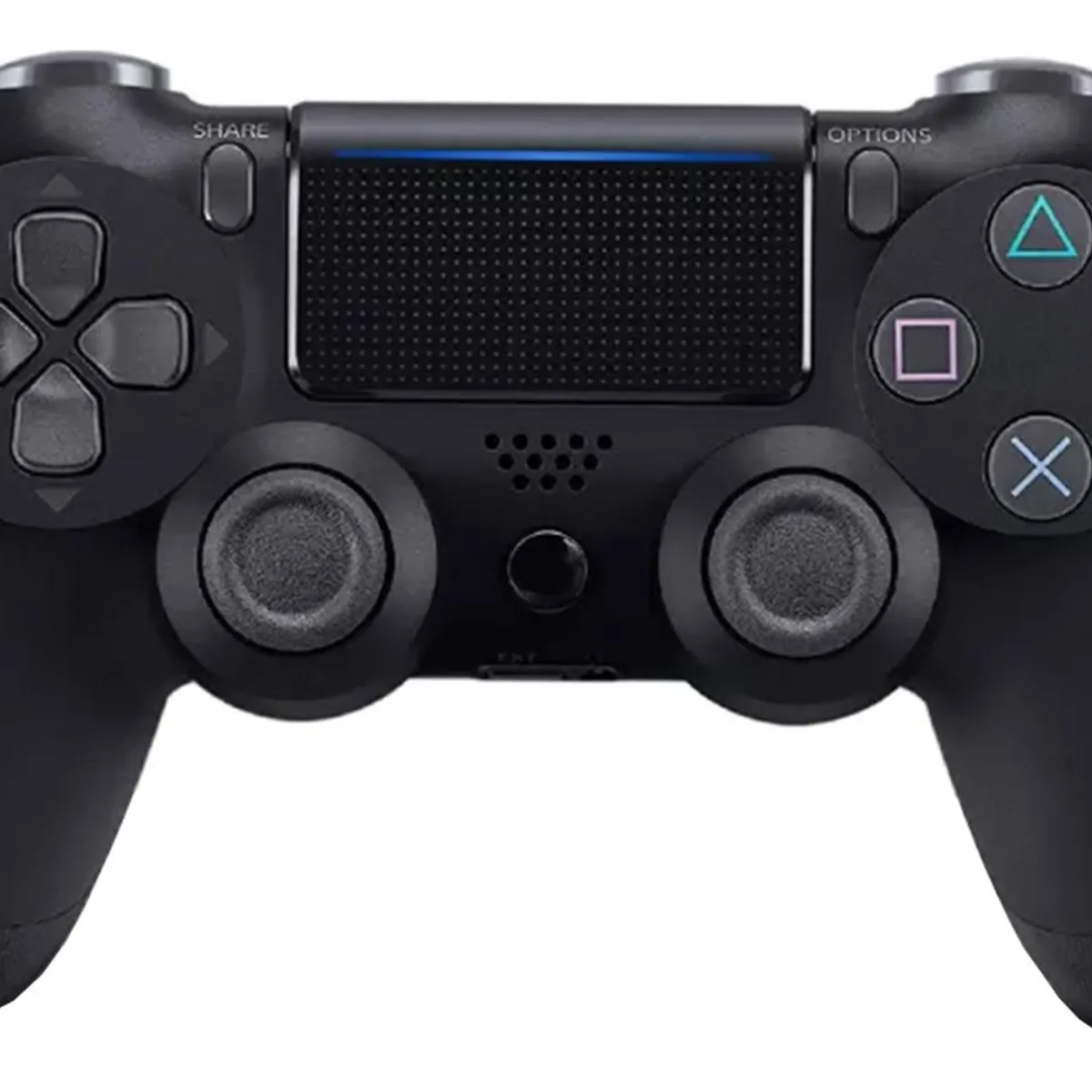 LEVO - Control Joystick Inalámbrico doble Shock P4 Negro Levo