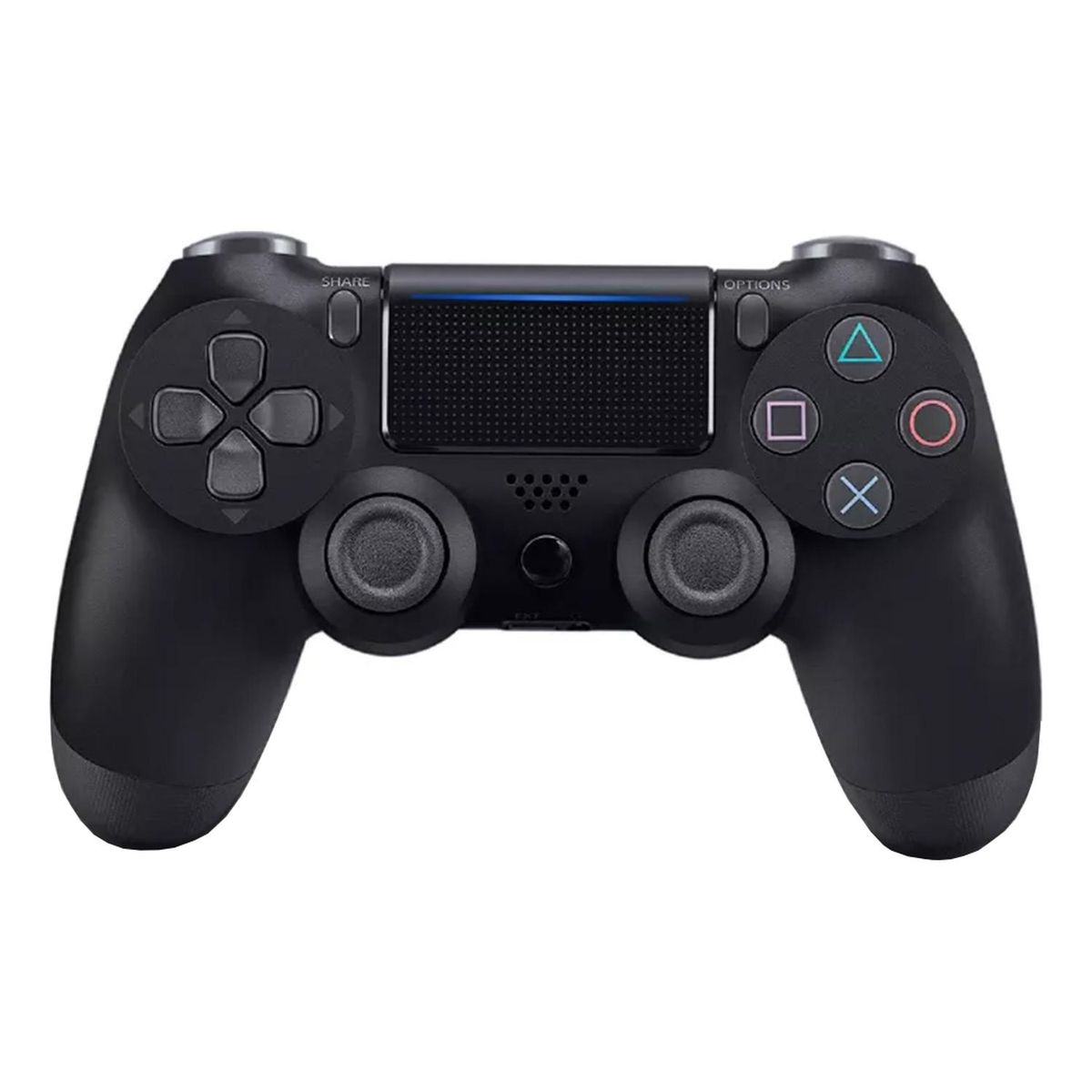 LEVO - Control Joystick Inalámbrico doble Shock P4 Negro Levo