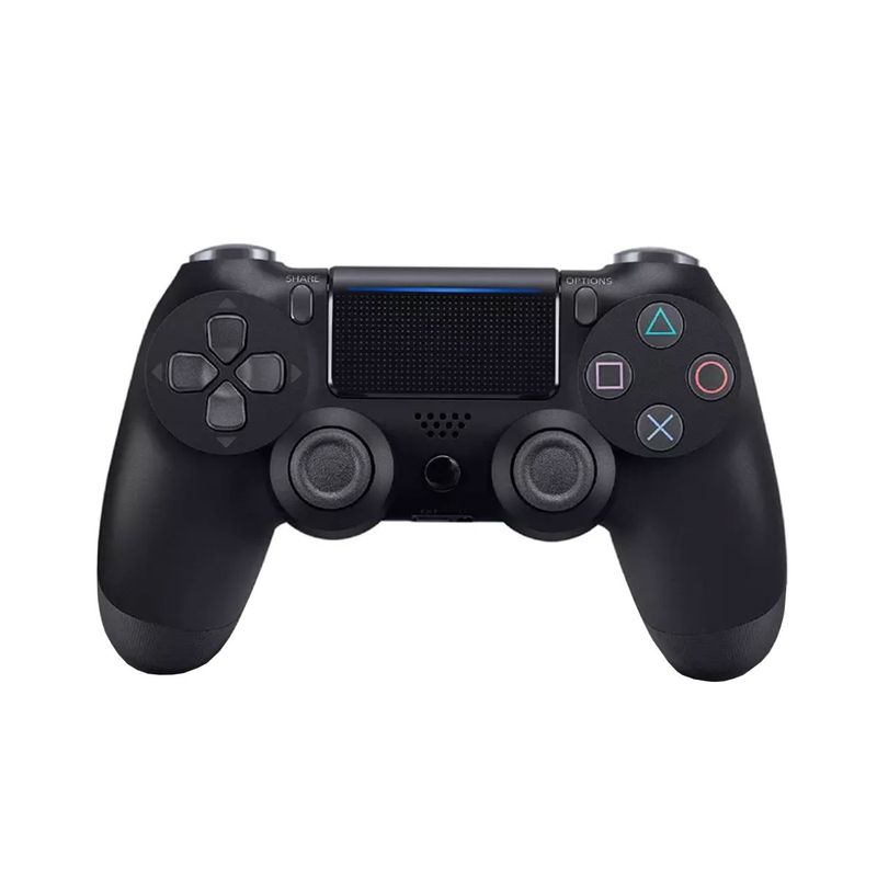 LEVO - Control Joystick Inalámbrico doble Shock P4 Negro Levo