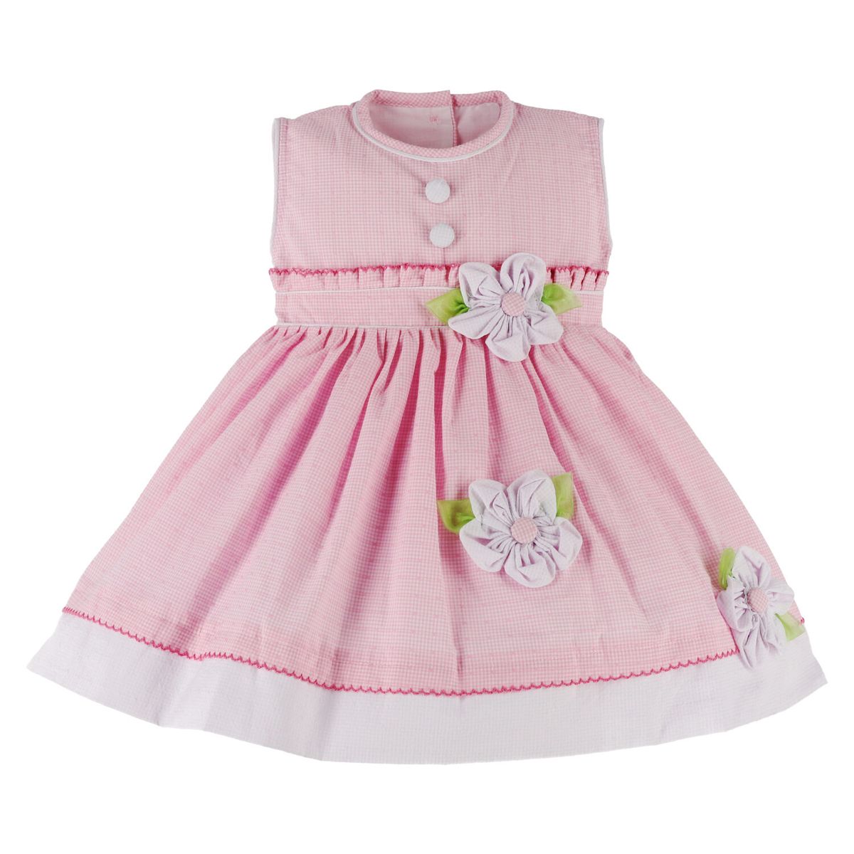 ENCANTO - Vestido Bebé Niña  Algodón Alta Costura Josefa