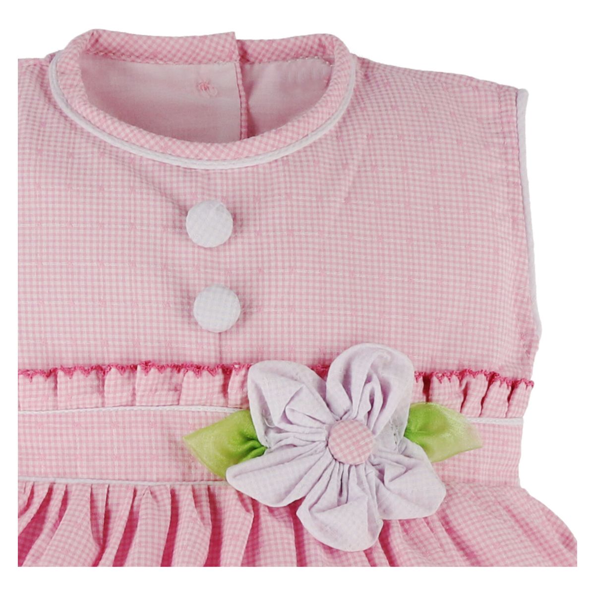 ENCANTO - Vestido Bebé Niña  Algodón Alta Costura Josefa