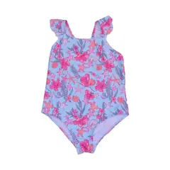 PILLIN - Traje de baño Niña Celeste - Celeste