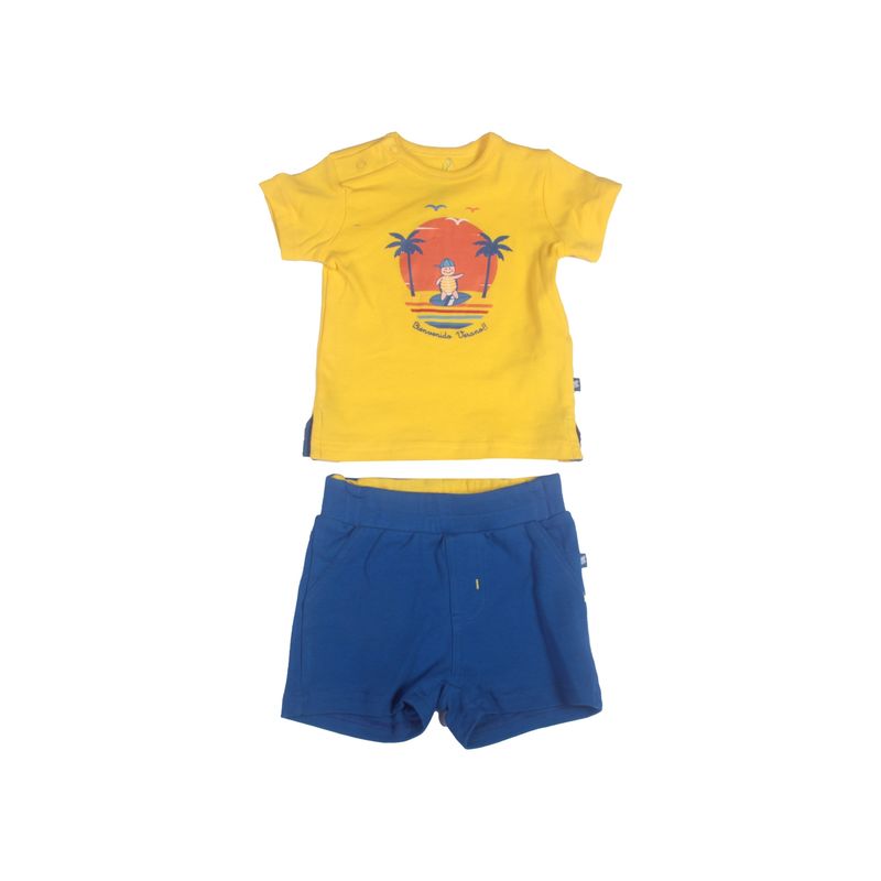 PILLIN - Conjunto Recién Nacido Niño Amarillo Pillin PILLIN
