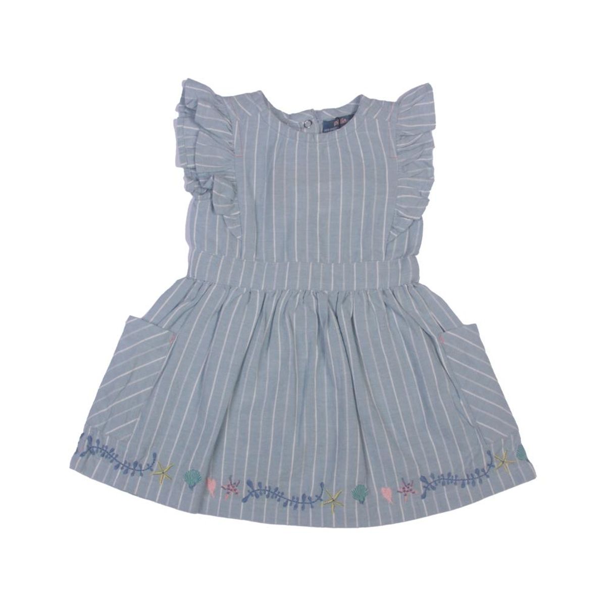 PILLIN - Vestido Bebe Niña Celeste Pillin PILLIN
