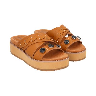 Imagen 2 del producto Sandalia Mujer Camel Plataforma Baltik