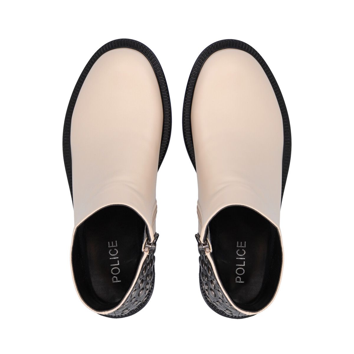 POLICE - Botin Mujer Beige Galli Police