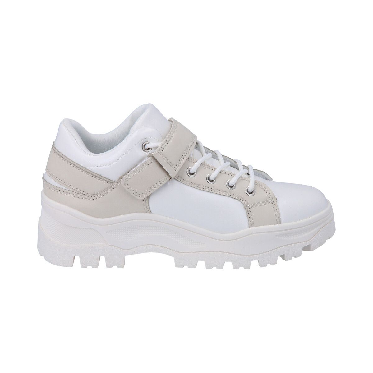 POLICE - Zapatilla Urbana Mujer Blanco Solid Police
