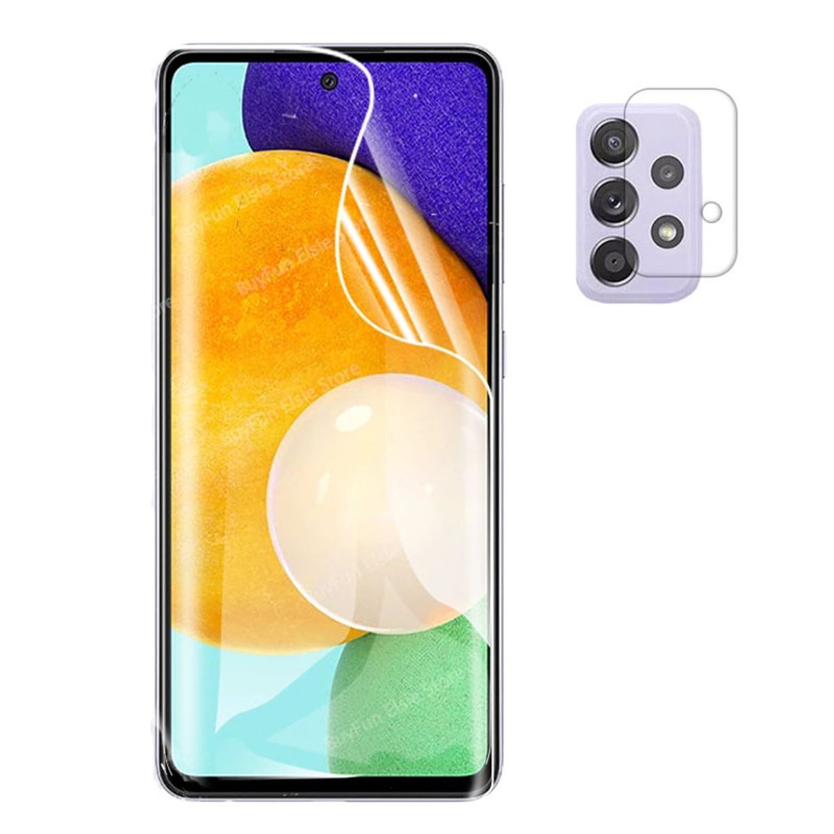 EON - Lamina Hidrogel Para Samsung A52 + Lente Camara