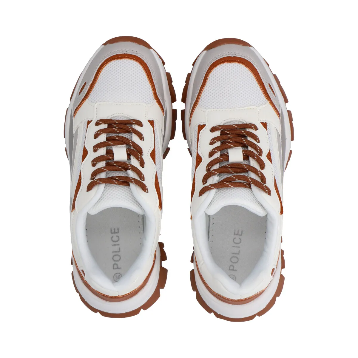 POLICE - Zapatilla Urbana Mujer Blanco Letti 25 Police