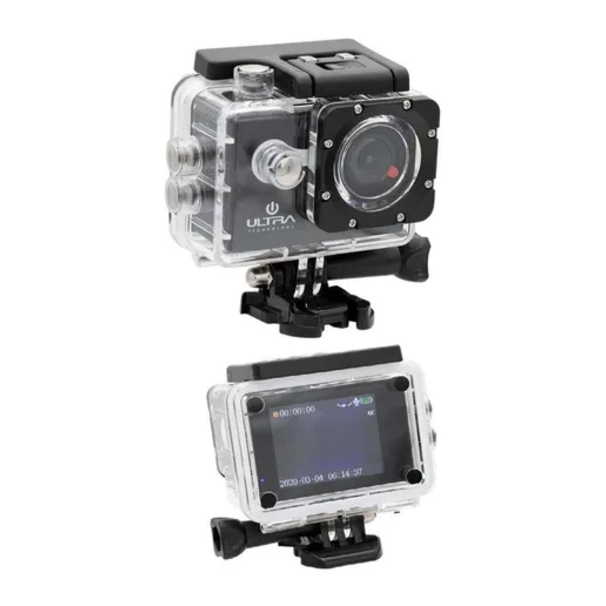 ULTRA - Camara Deportiva Sumergible 4K HD WiFi accesorios Ultra