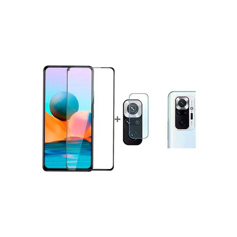 GENERICO - Lámina Mica Vidrio Pantalla Para Xiaomi Redmi Note 10 Pro