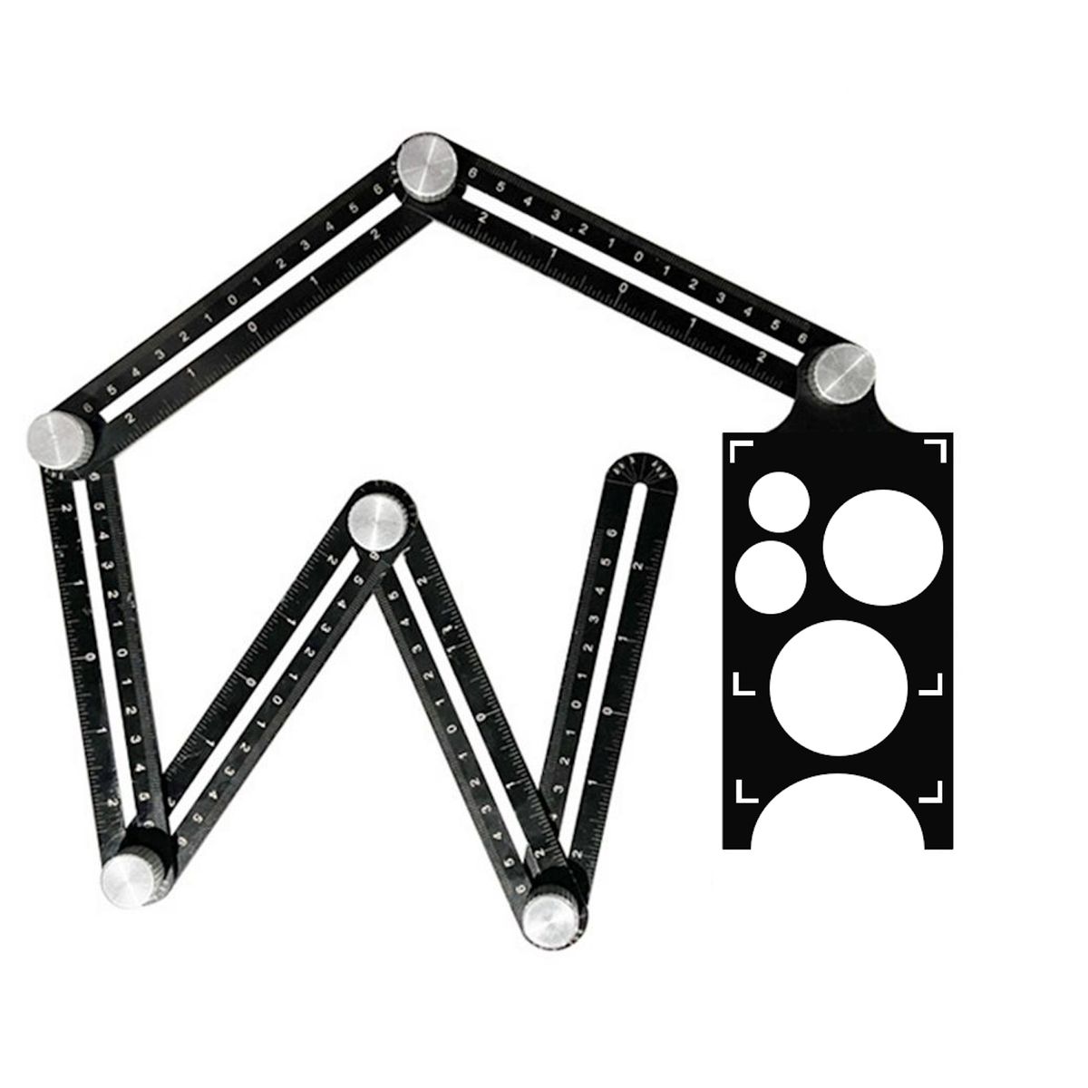 GENERICO - Regla Multifuncional para Localizar perforaciones - cerámica