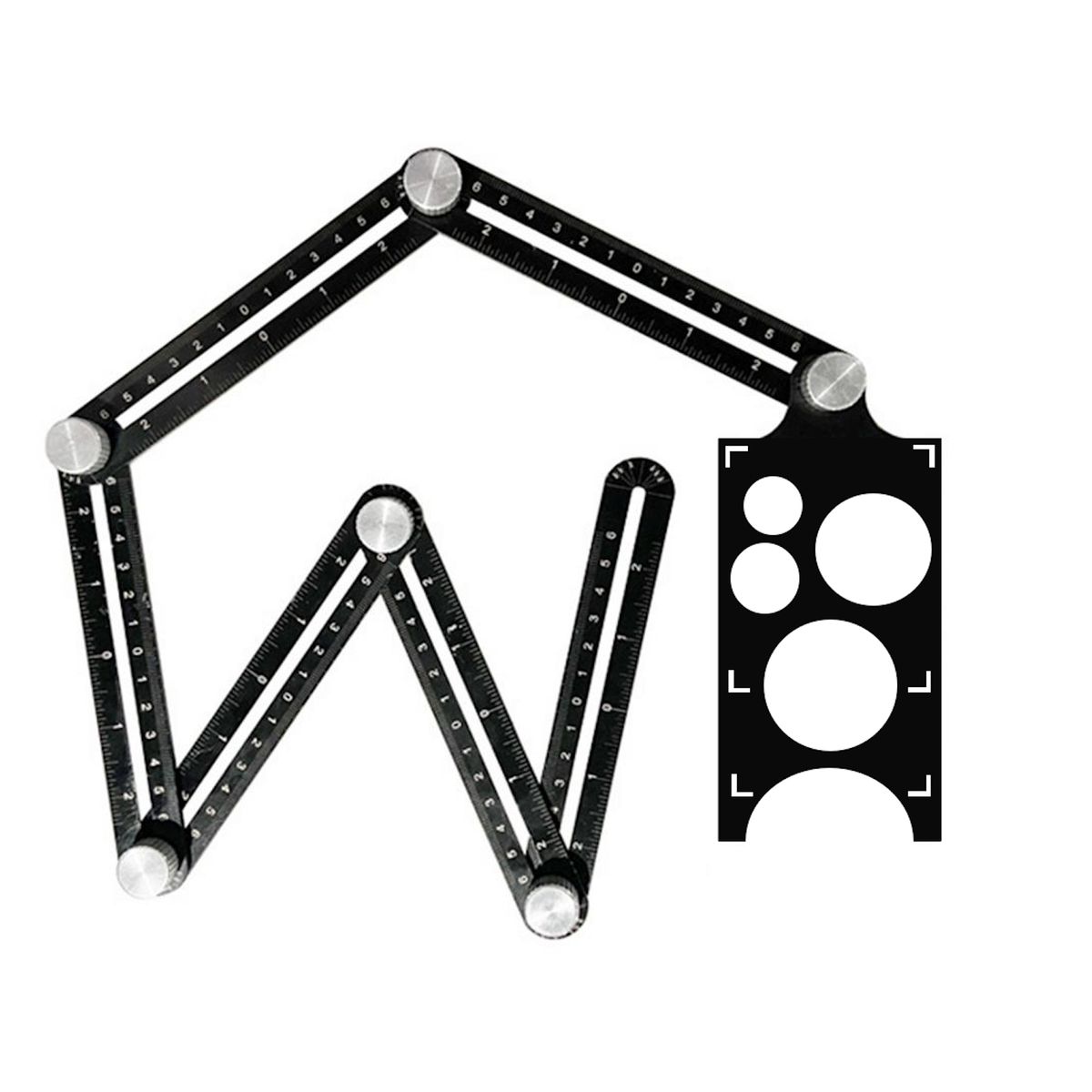 GENERICO - Regla Multifuncional para Localizar perforaciones - cerámica