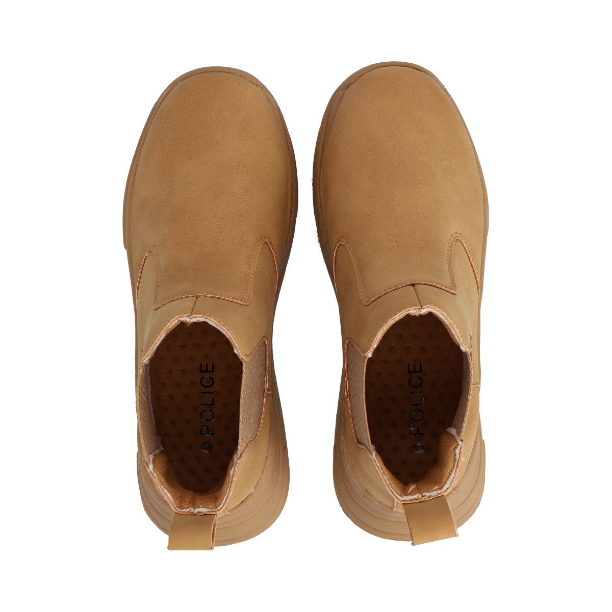 POLICE - Botin Mujer Café Plataforma Dunkin Police