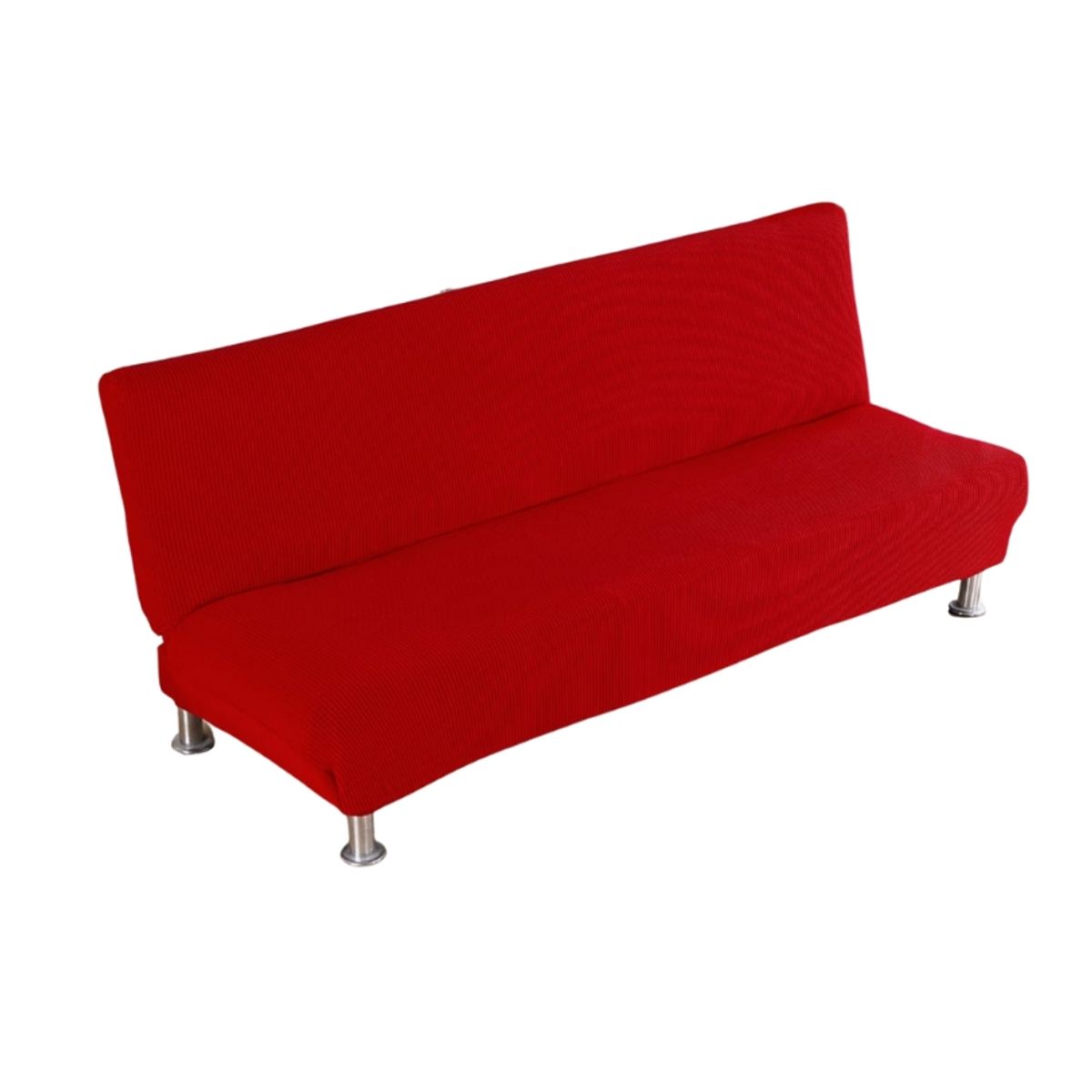 GENERICO - Funda Cubre FUTON elasticada textura GRUESA CUADRILLE