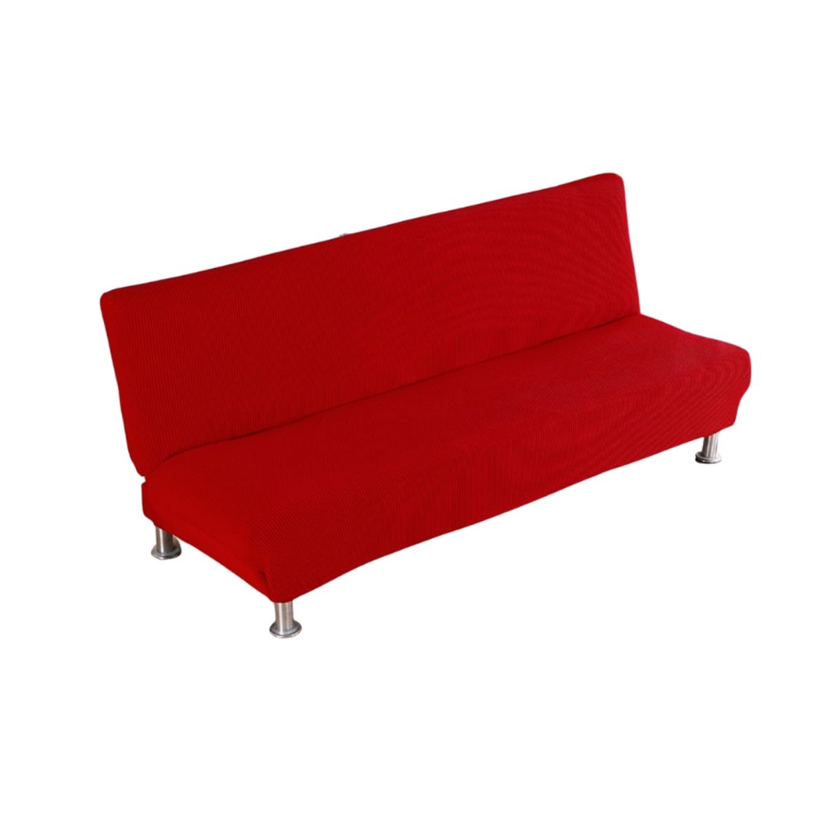 GENERICO - Funda Cubre FUTON elasticada textura GRUESA CUADRILLE
