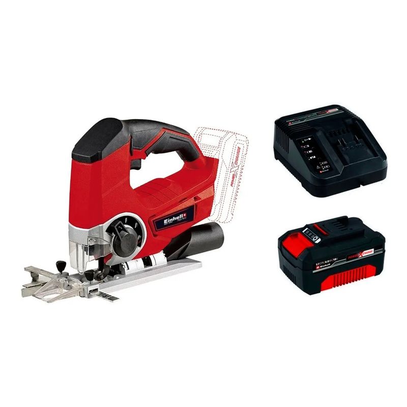 EINHELL - SIERRA CALADORA INALAMBRICA 18V BATERIA + CARGADOR EINHELL 4321200